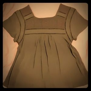 Sage green blouse